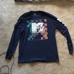 Vintage Rare MTV long sleeve size large